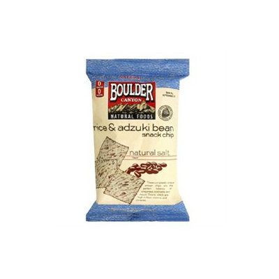 Boulder Canyon Rice & Bean Snack Chips with Adzuki Beans Natural Salt - 5 oz