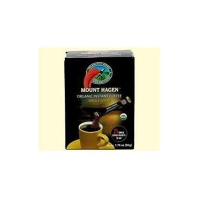 Mount Hagen 39549 Org Single Regular Freeze Dried Coffee