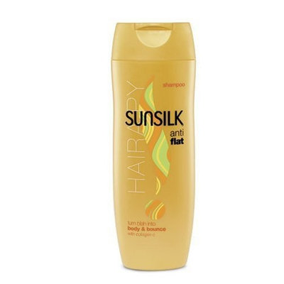 Sunsilk Anti-Flat with Collagen-C, Shampoo, (12 oz.)