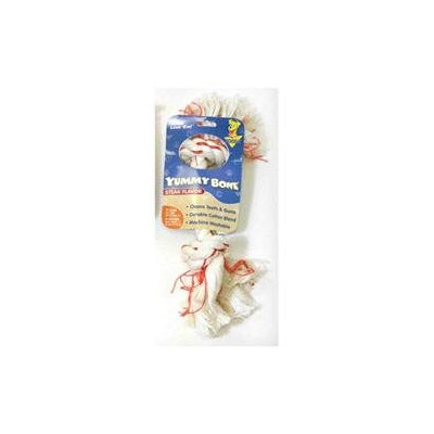 Aspen/booda Corporation Booda Yummy Bone 2 Knot Rope Steak Flavor Medium