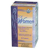 Michael's Naturopathic Programs - For Women Daily Multi-Vitamin - 90 Vegetarian Tablets