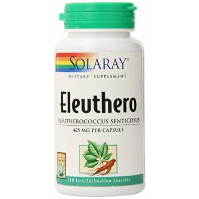 Solaray Eleuthero Capsules, 425 mg, 100 Count