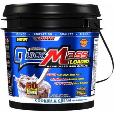 Allmax Nutrition QuickMass Cookies & Cream 10 Lbs
