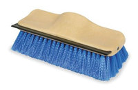 TOUGH GUY 1VAD3 Scrub Brush with Squeegee, 10 In. Block