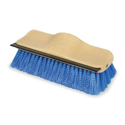 TOUGH GUY 1VAD3 Scrub Brush with Squeegee, 10 In. Block