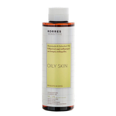 KORRES Sage and Salicylic Acid Regulating Gel for Face and Body for Oily Skin