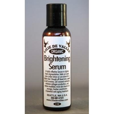 Brightening Serum Organic Lilie De Vallee 2 oz Liquid