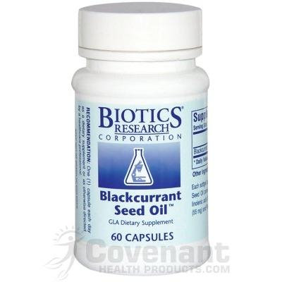 Biotics Research Blackcurrant Seed Oil -- 60 Capsules