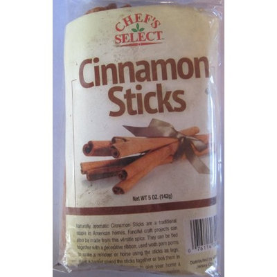 Chef's Select Cinnamon Sticks 1 of 5 oz pkgs (approx. 18 of 6