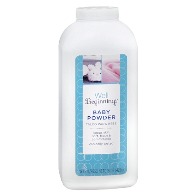 well beginnings baby powder
