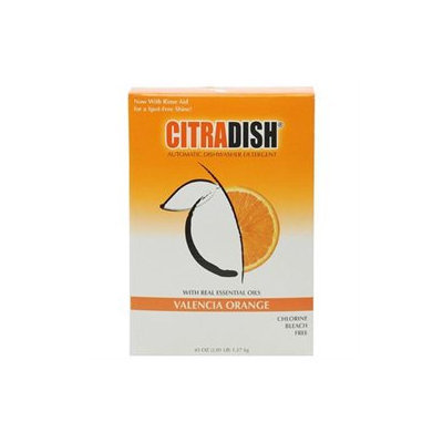 Citra Solv - Citra Dish Automatic Dishwasher Detergent Powder Valencia Orange - 45 oz.
