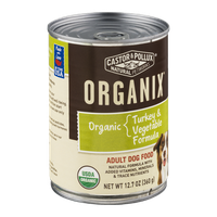 Castor & Pollux Organix Adult Dog Food Turkey & Vegetable Formula