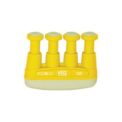 Fabrication Enterprises 10-0735 Cando VIA hand exerciser- 1 pound- x-light- yellow