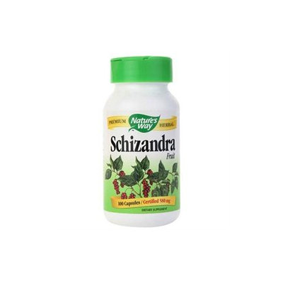 tures Way Nature's Way Schizandra Fruit 580mg 100 capsules