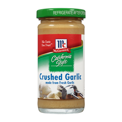 McCormick® California Style Crushed Garlic made from Fresh Garlic