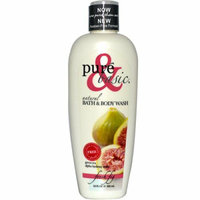 Pure and Basic Natural Bath and Body Wash Fresh Fig 12 fl oz