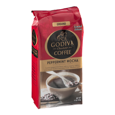 Godiva Coffee Ground Peppermint Mocha