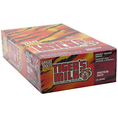 Schiff Tiger's Milk Protein Rich Nutrition Bars -- 24 Bars