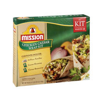 Mission Wrap Kit Chicken Caesar - 12 CT
