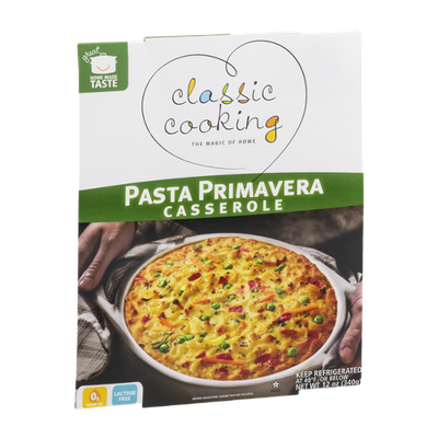 Classic Cooking Pasta Primavera Casserole
