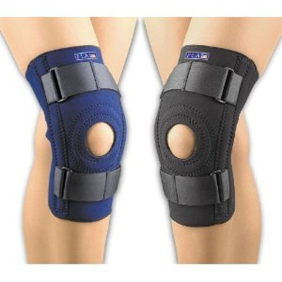 Fla Orthopedics FLA Safe-T-Sport Sports Neoprene Knee Support Brace XXX-Large Navy