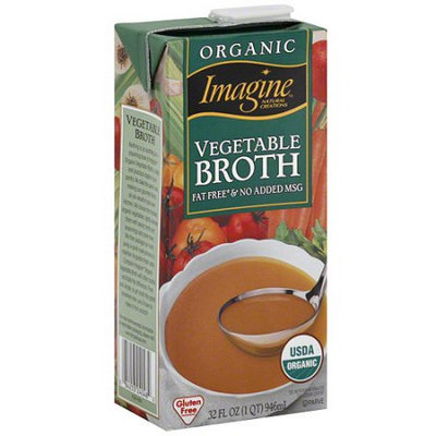 Generic Imagine Foods Organic Vegetable Broth, 32 oz (Pack of 12)