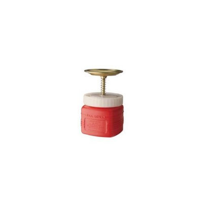 Justrite 14018 1 Qt Plunger Can Non Metallic With Brass