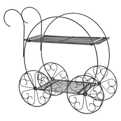 CobraCo 2 Tier Garden Cart Plant Stand