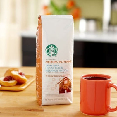 Starbucks Coffee Beans (Decaf House Blend) 6 lbs (Decaf House Blend)