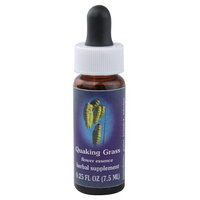 Flower Essence FES Quintessentials Quaking Grass Supplement Dropper -- 0.25 fl oz