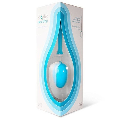 Ultrazone Droplet Remote Control Egg Vibe Dew Drop, Blue