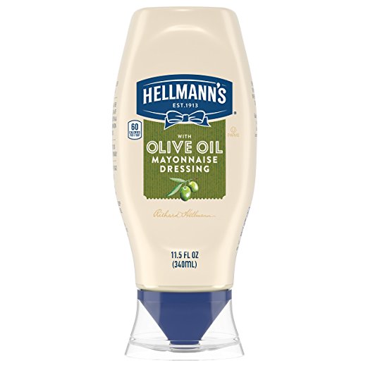 Hellmann's Mayonnaise Dressing Squeeze with Olive Oil 11.5 Oz