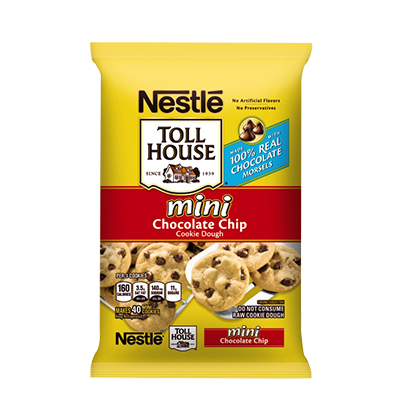 Nestlé® Toll House® Refrigerated Mini Chocolate Chip Cookie Dough