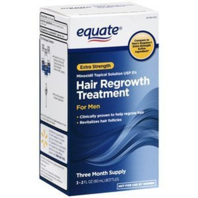Equate - Hair Regrowth Treatment for Men with Minoxidil 5% Extra Strength, 3 Month Supply