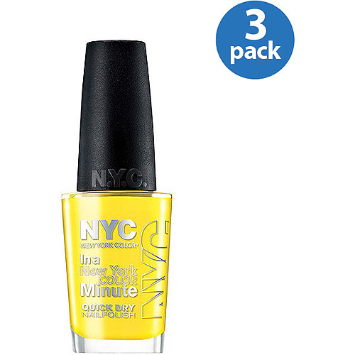 New York Color In A New York Color Minute Nyc In A Minute Quick Dry Nail Polish