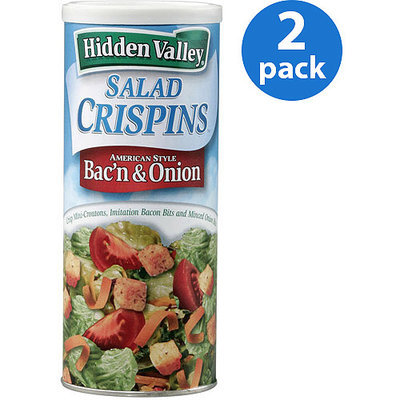 Hidden Valley Salad Crispins, Bac n & Onion, 2.5 oz