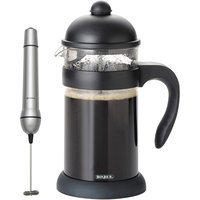 Bonjour 8-Cup Hugo French Press with Unbreakable Carafe - Black