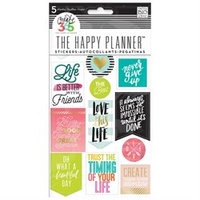 Create 365 Planner Stickers 5 Sheets/Pkg-Life Quotes
