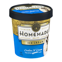 Homemade Ice Cream Cookies 'N Cream