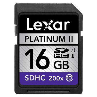 Lexar 16GB Full HD-Video SDHC Memory Card