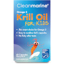 Cleanmarine Krill Oil for Kids 200mg Capsules x60
