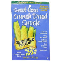 Sensible Foods Sweet Corn Crunch Dried Snack, 0.42-Ounce (Pack of 24)