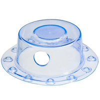 SlipX Solutions Bath Accessories 4 in. Bottomless Bath Overflow Drain Cover 30759-1