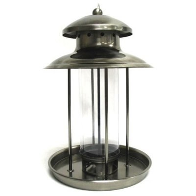 Gardman BA01337 Lantern Seed Feeder, Black