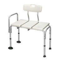 Revolution Mobility Padded Transfer Bench in White (REMBA-220)