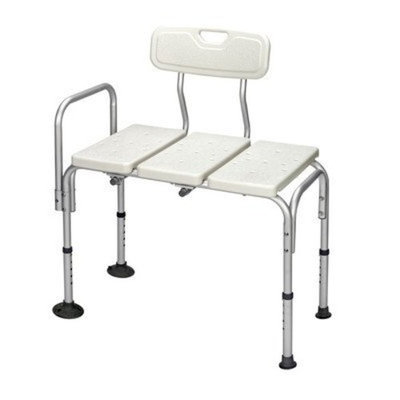 Revolution Mobility Padded Transfer Bench in White (REMBA-220)