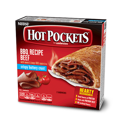Hot Pockets BBQ Recipe Beef Sandwiches