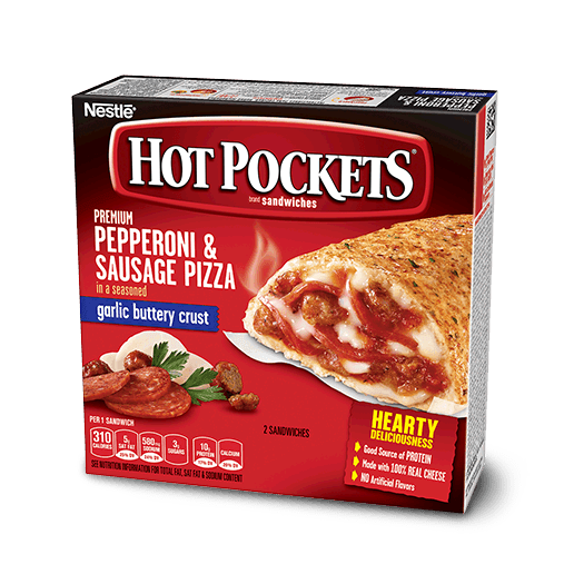 Hot Pockets Pepperoni & Sausage Pizza Reviews 2019