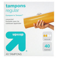 up & up Regular Unscented Tampons 40-pk.