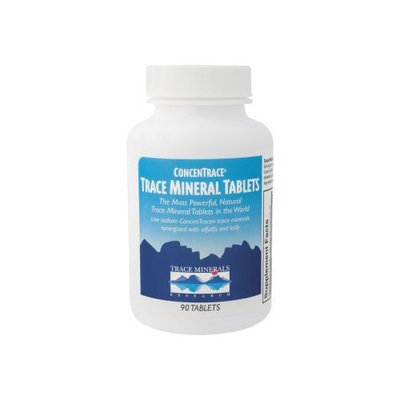 Trace Minerals Research Trace Mineral Tablets Trace Minerals 90 Tabs
